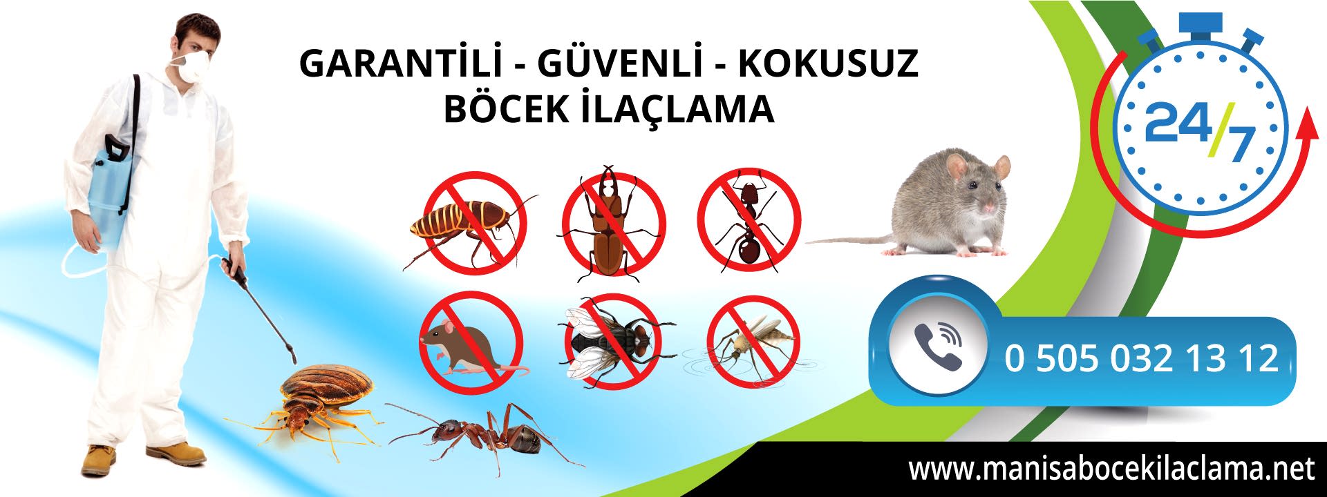 Manisa Böcek İlaçlama